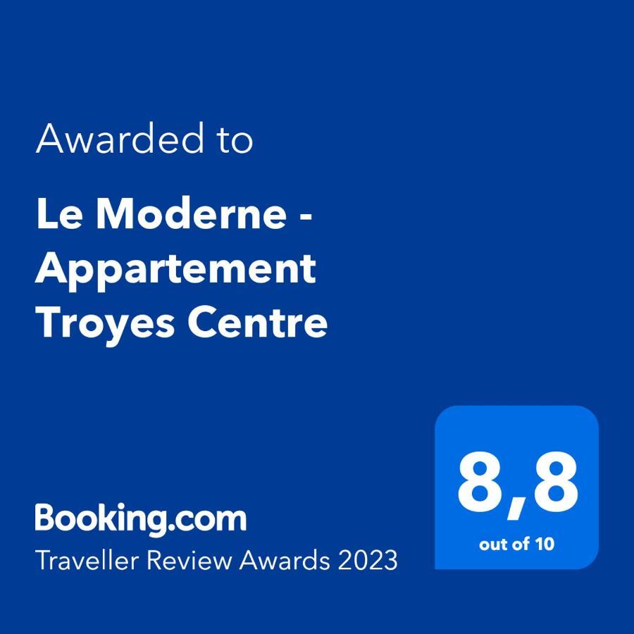 Le Moderne - Appartement Troyes Centre 外观 照片